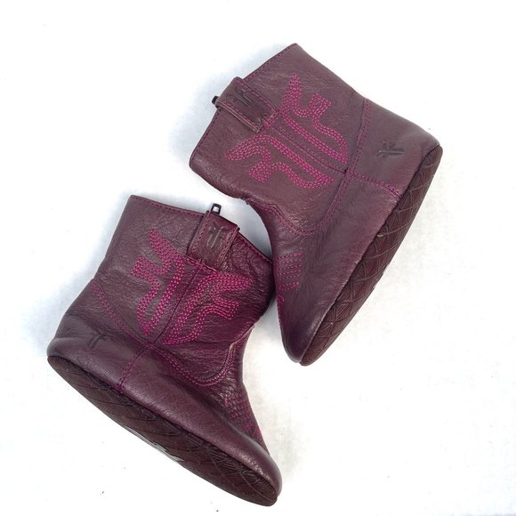 Frye Western Rodeo Crib Shoes 4 - Picture 2 of 7